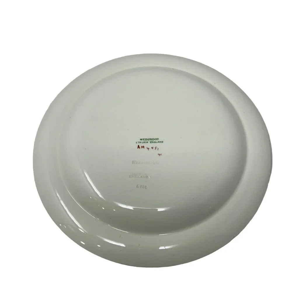 Antique Early 1900s Wedgwood Napoleon Ivy‎ Green Queens Ware Luncheon Plate 9